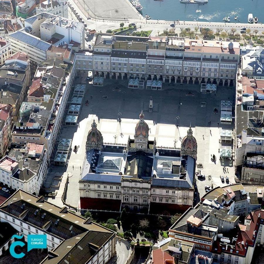 Apartamento En Pleno Centro Apartman A Coruña Kültér fotó